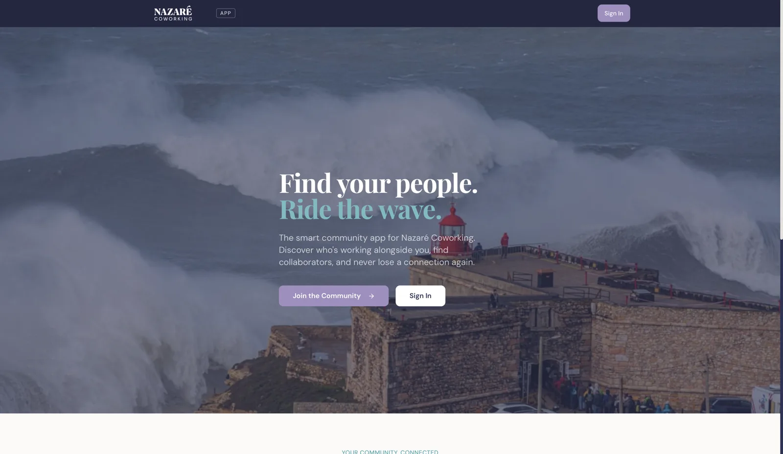 NAZARÉ COWORKING screenshot