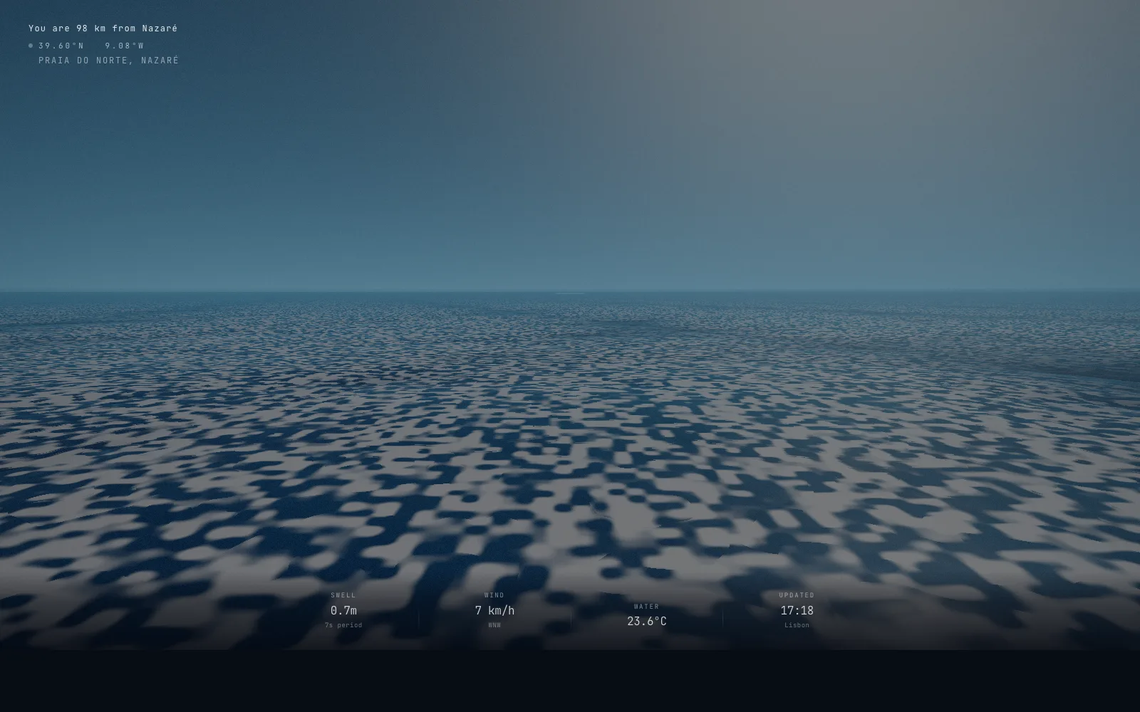 NAZARÉ WAVE ORACLE screenshot 2