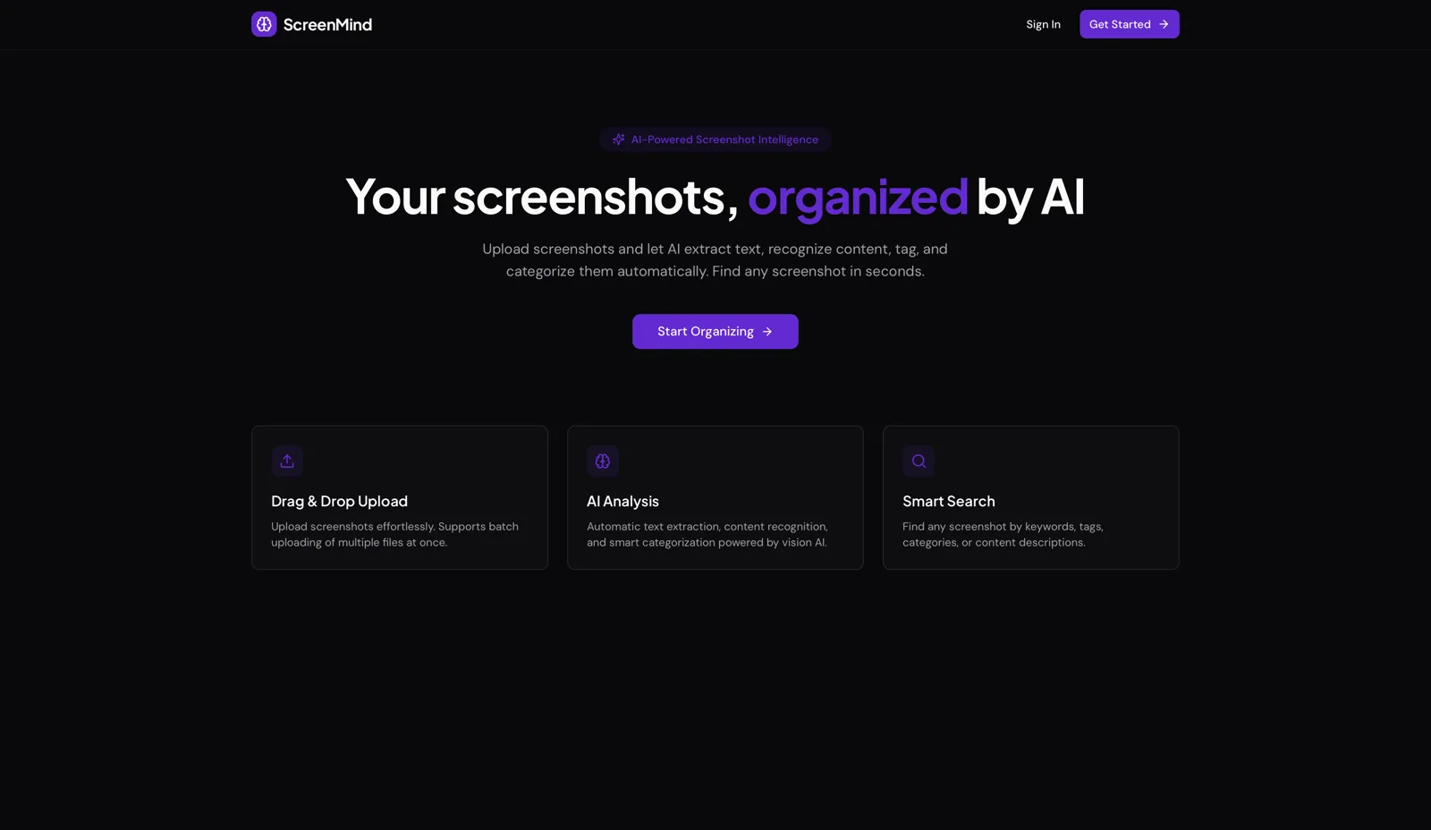 SCREENMIND screenshot